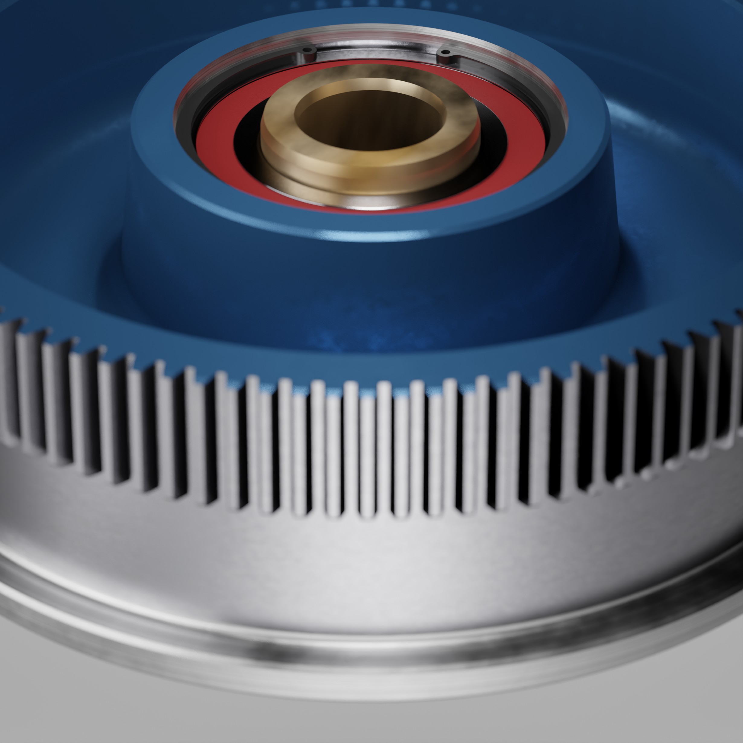 Karl George crane wheel 3D-rendered image 3