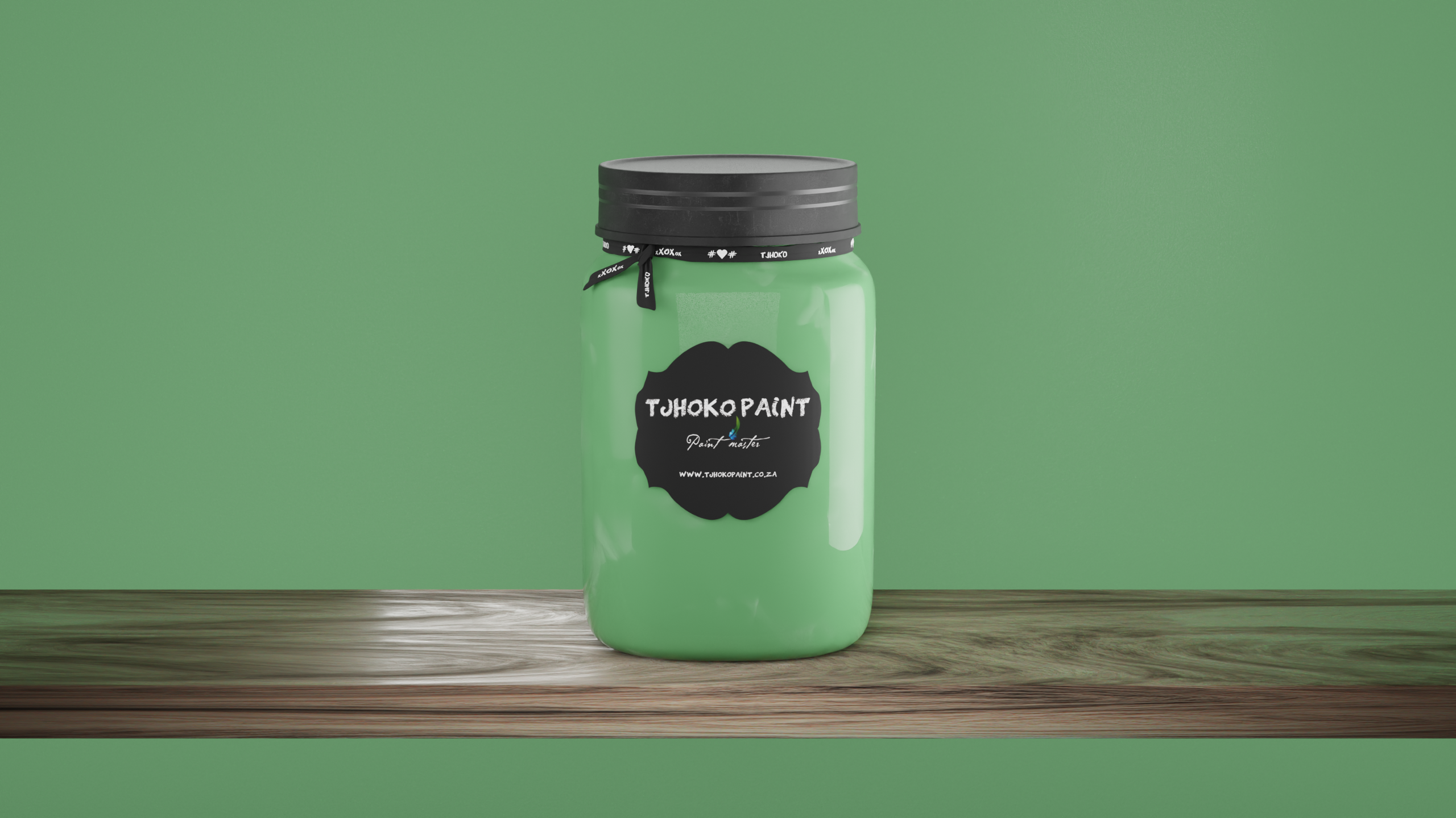 Tjhoko Paint 3D render green
